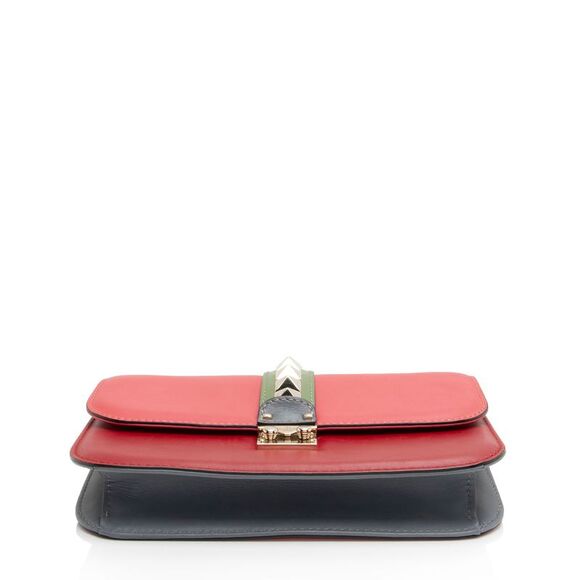 Valentino Calfskin Glam Lock Medium Shoulder Bag - Picture 4 of 16